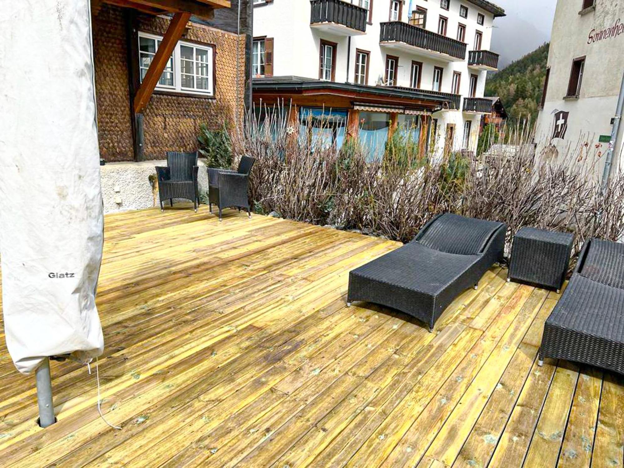 Alte Post Saas-Fee Lägenhet Exteriör bild